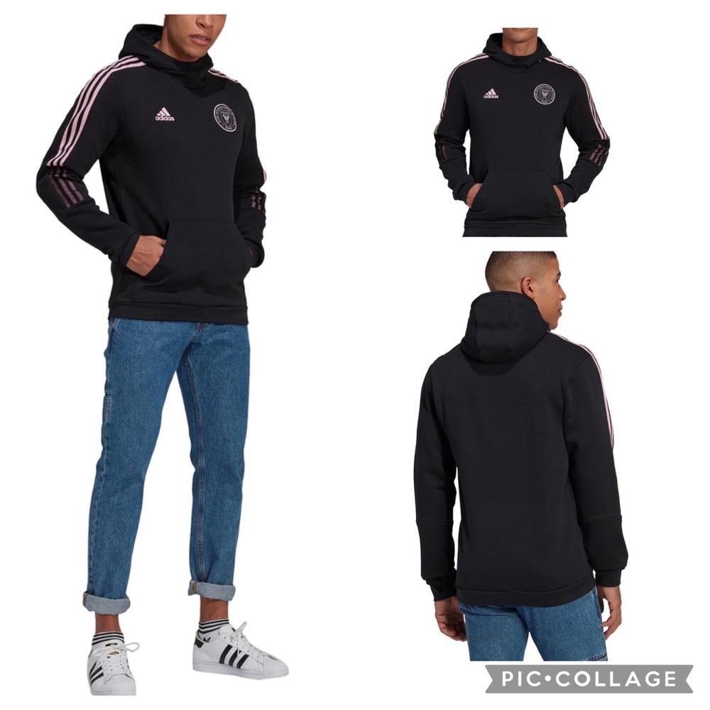 NWT Inter Miami CF 2021 adidas IMCF Travel Hoodie | Black | Small